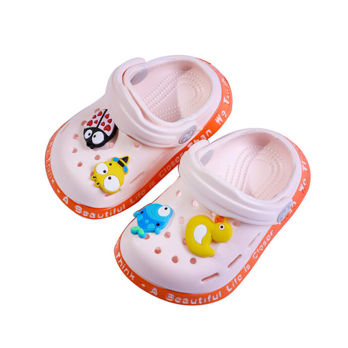 Sandálias de Bebê Masculinas de Verão para Meninas de 1 a 3 Anos, Sapatos de Cavidade para os Dedos, Sola Macia, Antiderrapante, Sandálias de Praia para Bebês C20_8710310923 - Image 6