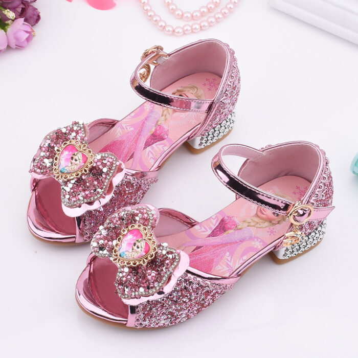 Sandálias para Meninas Frozen Aisha Princesa Sapatos de Cristal - Image 5