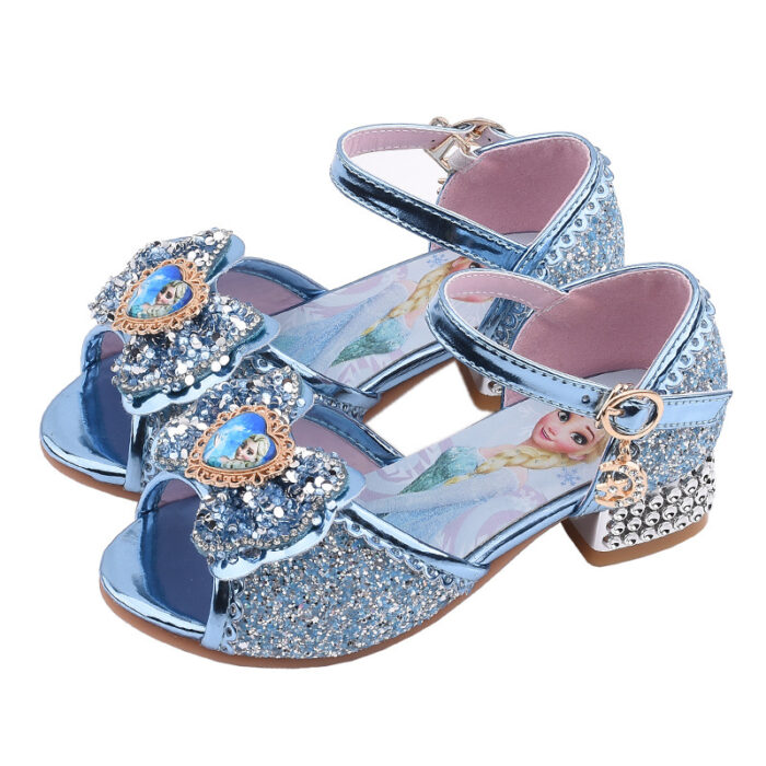 Sandálias para Meninas Frozen Aisha Princesa Sapatos de Cristal - Image 6