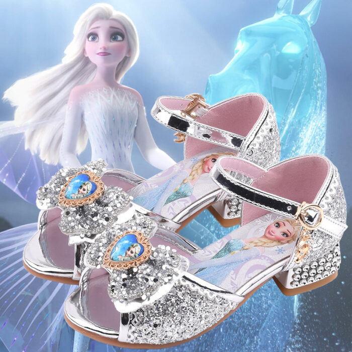 Sandálias para Meninas Frozen Aisha Princesa Sapatos de Cristal - Image 4