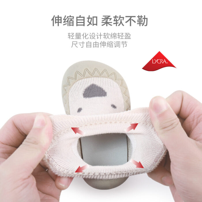 Spring And Summer New Baby Floor Shoes And Socks Rubber Sole Non-slip Newborn Toddler Shoes Children's Socks Men's And Women's Floor Shoes C30_7370213869 - Image 4