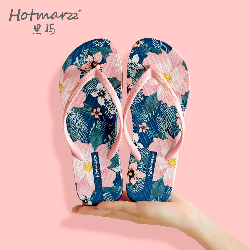 Chinelos Femininos Calçados Flip Flops Antiderrapantes para Praia Verão W50_7560211459